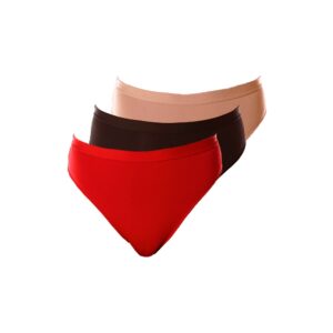 Calcinha Cavada Plus Size - 3 Unidades