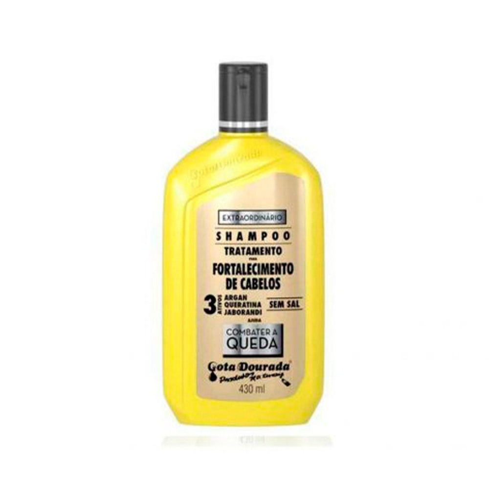 Shampoo Gota Dourada Combate Queda Cabelo 1 Shampoo Gota Dourada Extraordinar Combate A Queda 430Ml