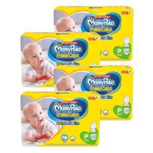 MamyPoko Fralda Calça P - 4 Pacotes