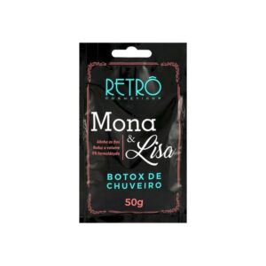 Botox de Chuveiro Mona & Lisa - Cabelo Liso