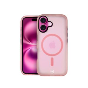 Capa MagSafe Pro iPhone 16 Rosa Gshield