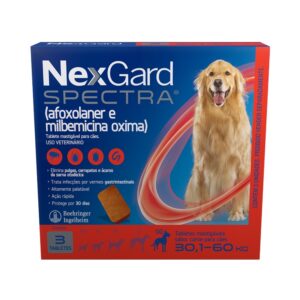 NexGard Spectra Antipulgas Cães 3 Tabletes