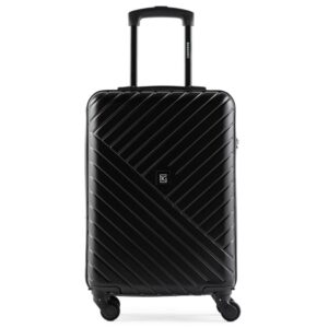 Mala de Bordo Detroit ABS 4 Rodas Preta