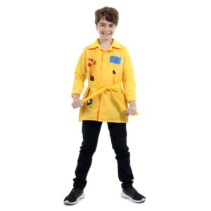 Casaco Detetive Pop Infantil Azul