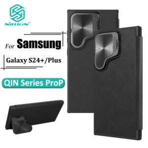 Capa Couro Nillkin Qin ProP Samsung Galaxy S24+