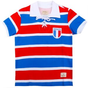 Camisa Fortaleza Retrô Cordinha Infantil Juvenil Oficial