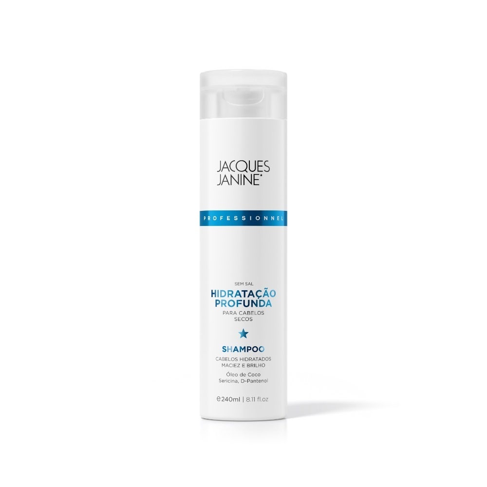 Shampoo Hidrata??o Profunda Jacques Janine 240ml 1 Shampoo Hidratação Profunda Jacques Janine 240ml