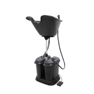 Lavatório de Cabelo Portátil Dompel com Bomba e Reservatório de Água - 110V/220V