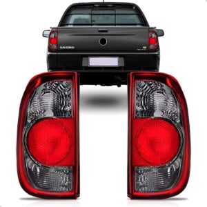 Lanternas Traseira VW Saveiro G4 2006 2007 2008 2009 Fumê