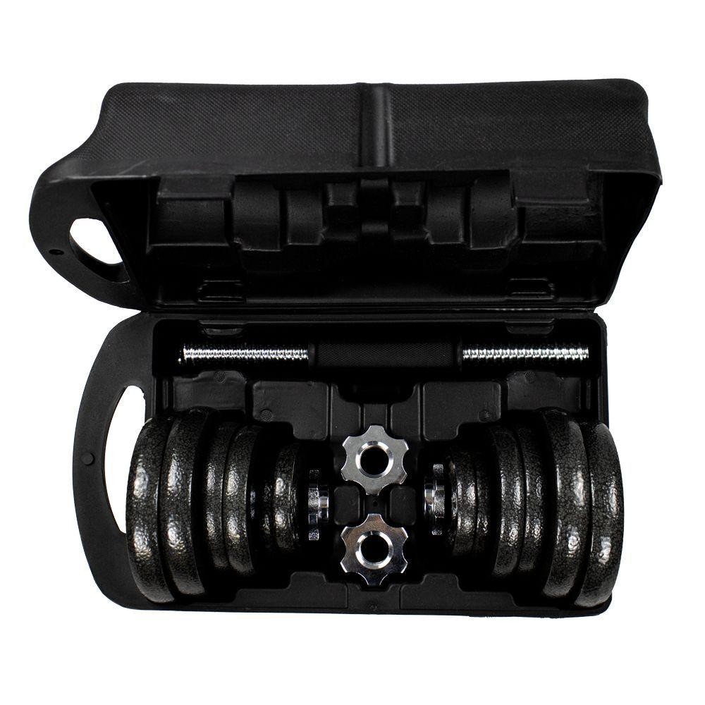 Kit Anilhas + Halteres Gallant 20kg 1 Kit Anilhas + Halteres Gallant 20kg