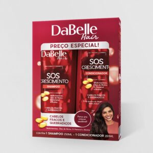 Kit DaBelle SOS Crescimento - Shampoo + Condicionador