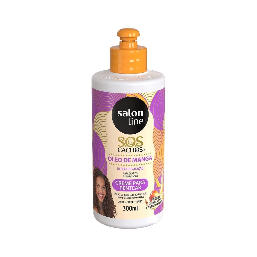 Creme para Pentear Óleo de Manga Salon Line 1 Creme para Pentear Óleo de Manga Salon Line