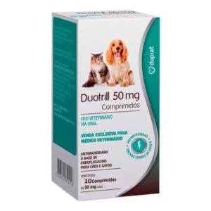Duotrill 50 MG Duprat Blister C/ 10 Comprimidos Cães e Gatos