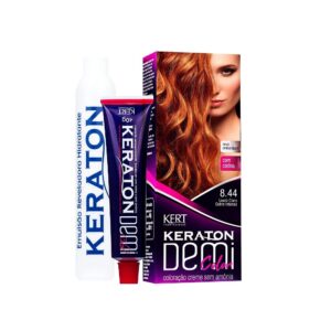 Tintura Demi Color 8.44 Louro Claro Cinza Intenso