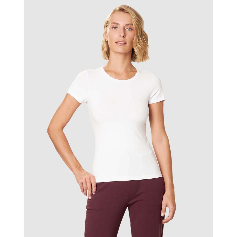 Blusa Feminina Decote Redondo Algod?o 1 Blusa Feminina Decote Redondo Algodão