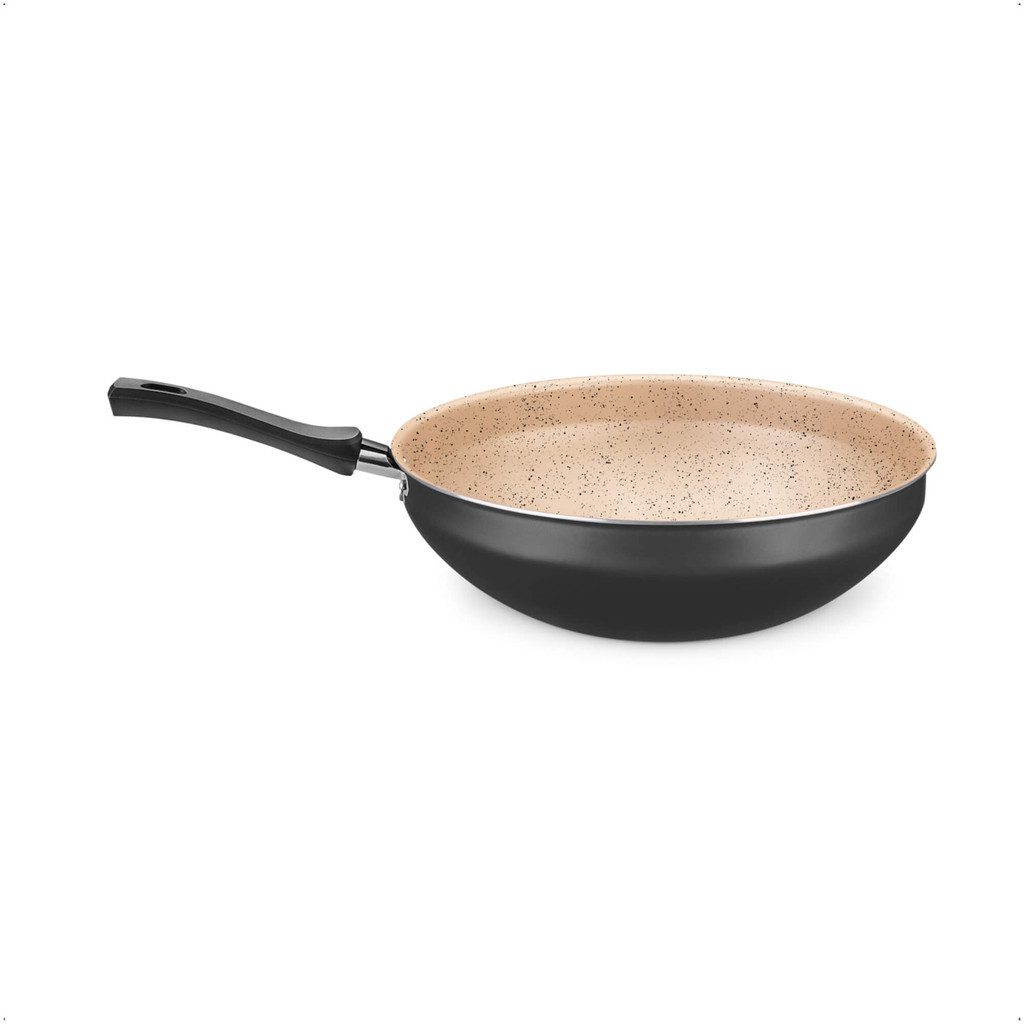 Panela Wok Antiaderente 4,3L Alum?nio MTA 1 Panela Wok Antiaderente 4,3L Alumínio MTA