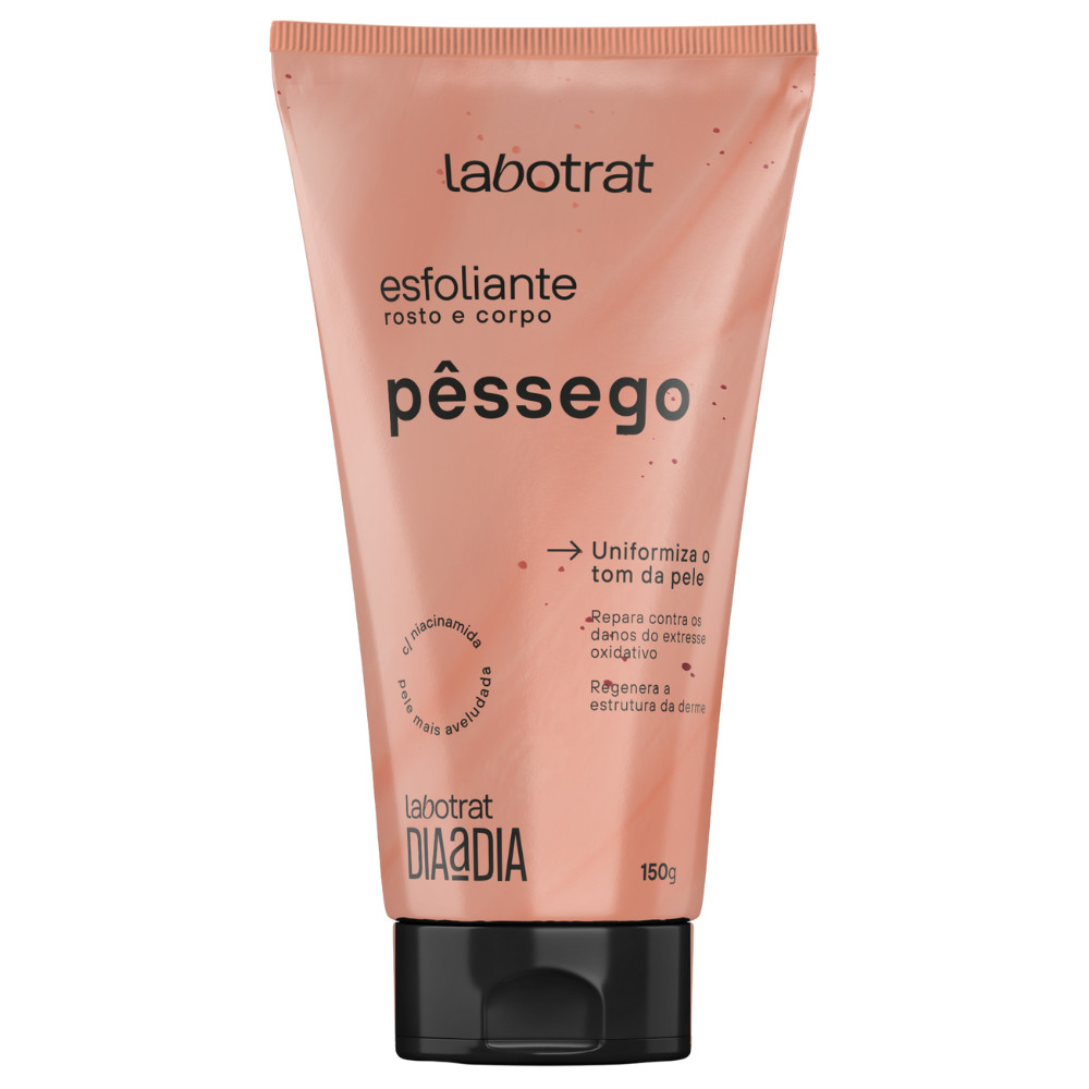 Esfoliante P?ssego Anti-idade Labotrat 150g 1 Esfoliante Rosto e Corpo Pêssego Anti-idade Labotrat 150g