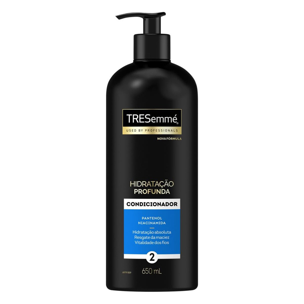 Condicionador TRESemm? Hidrata??o Profunda 650ml 1 CONDICIONADOR TRESEMMÉ HIDRATAÇÃO PROFUNDA 650ML