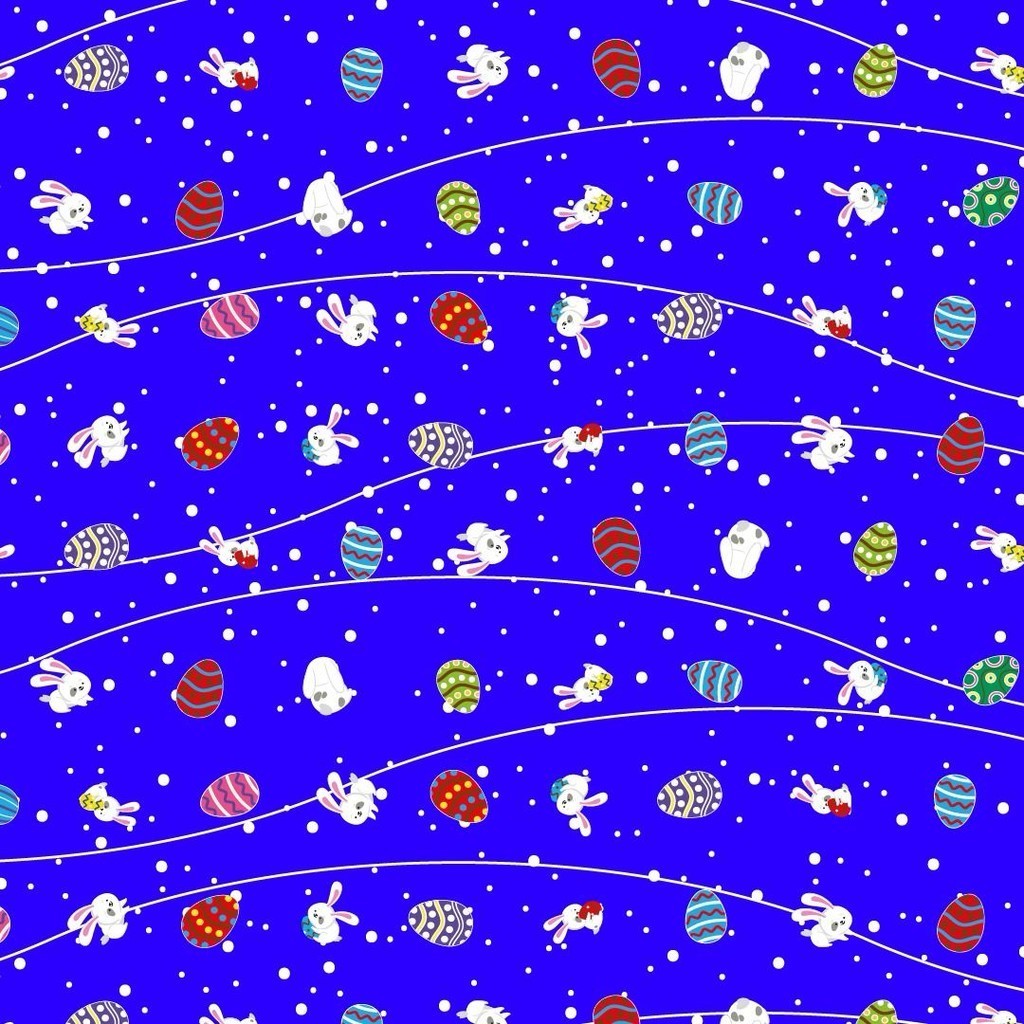 Sacos P/Ovo P?scoa Coelhos Azul - Inove 1 25~100 Sacos Express P/OVO DE PÁSCOA COELHOS AZUL Ovo Páscoa 100g a 150g - 24X24 cm INOVE (CHOCO)