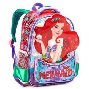Mochila Infantil Sereia Ruiva - Denlex