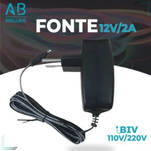 Fonte de Alimentação 12V Bivolt 120V