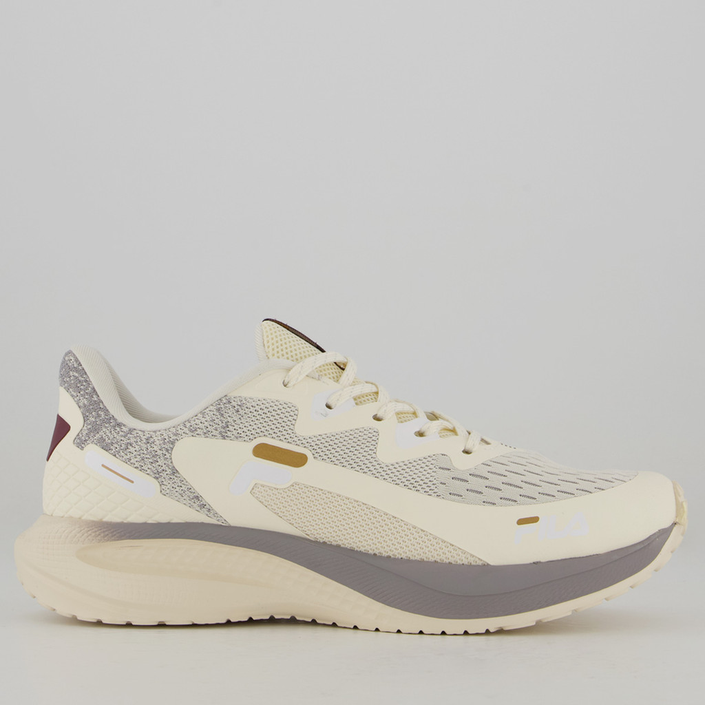 T?nis Fila Spritz Feminino Bege 1 Tênis Fila Spritz Feminino Bege