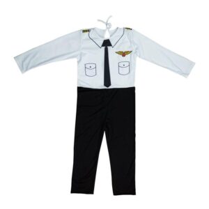Fantasia Piloto Avião Infantil - Longa