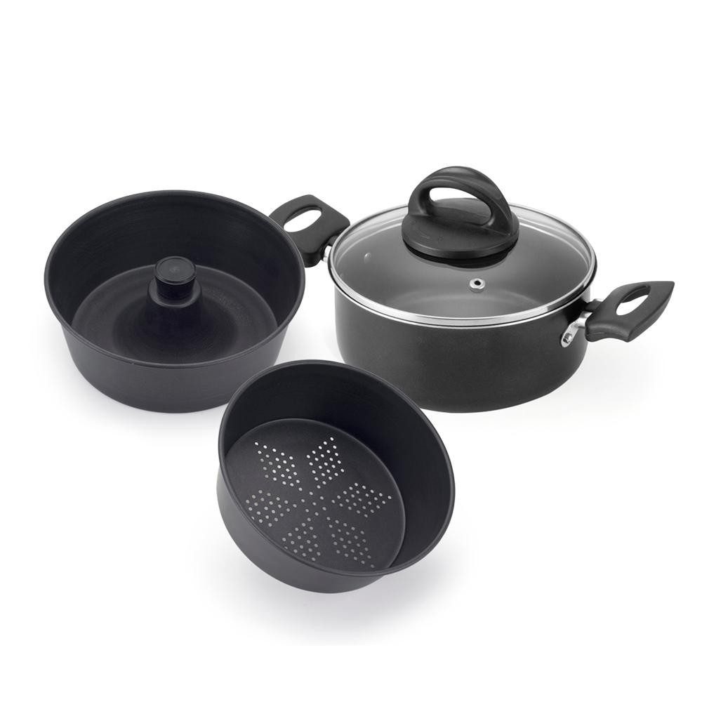 Panela Antiaderente 20cm Alum?nio Nacional 1 Panela Antiaderente 20cm Alumínio Nacional