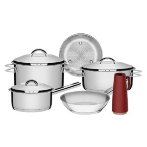 Jogo de Panelas Tramontina Solar Inox 6 Peças