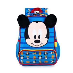 Mochila Escolar Mickey Baby Azul
