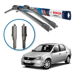Palheta Limpador Parabrisa Original Bosch Renault Logan 2013 a 2022