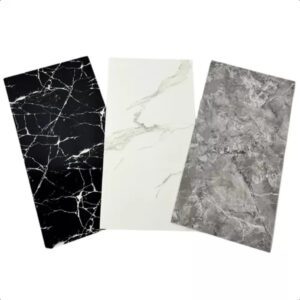 Placa 3D Adesiva Marmore 60x30cm Kit 10 Unidades