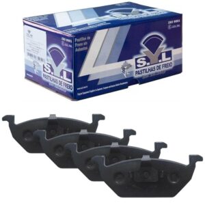 Kit Pastilha Freio SpaceFox 2014-2017 Dianteiro