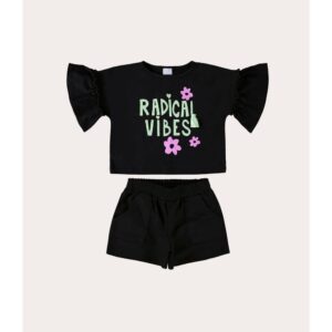 Conjunto Infantil Menina Algodão Malwee Kids