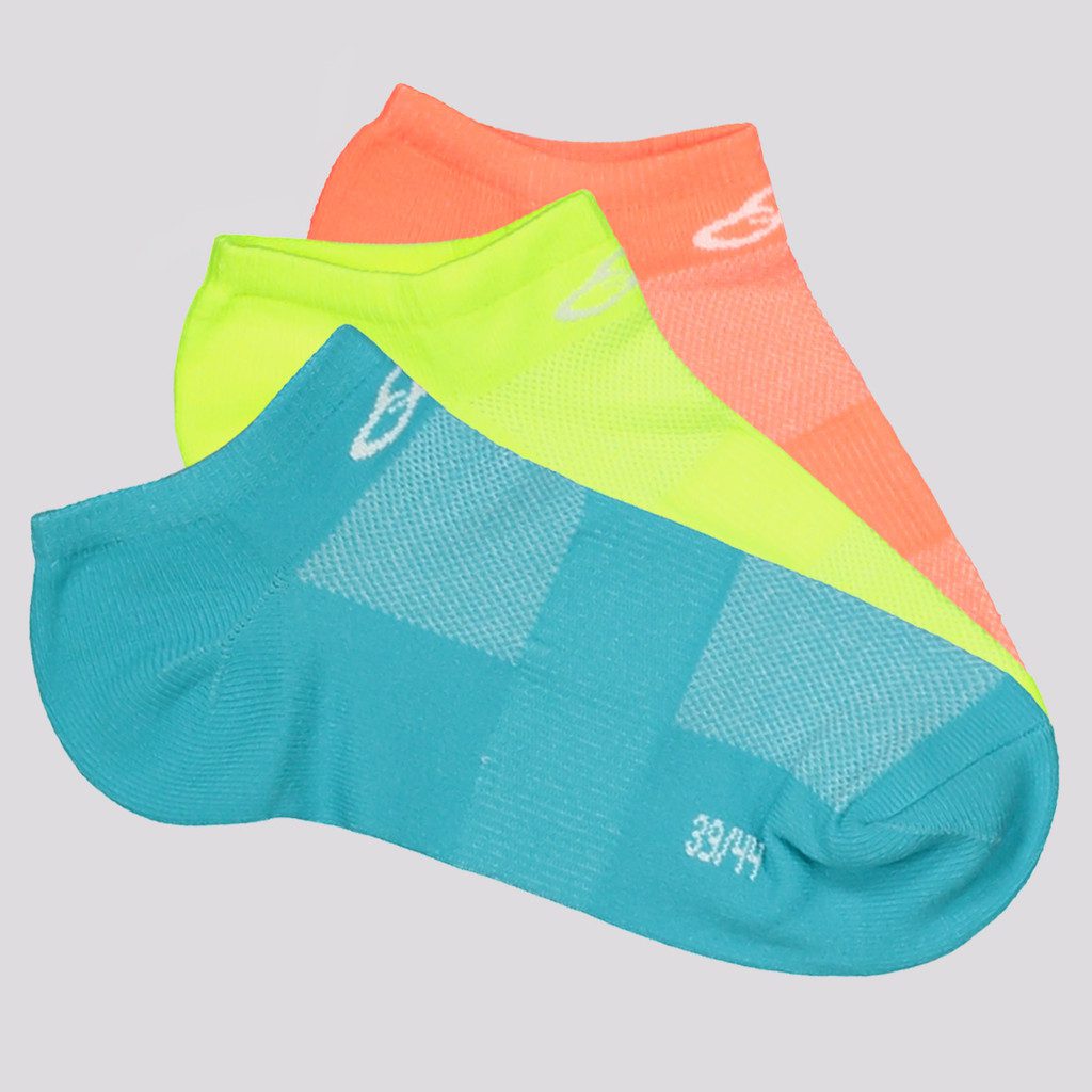 Meias Olympikus Neon Invisível (Kit 3) 1 Meias Olympikus Neon Invisível (Kit 3)