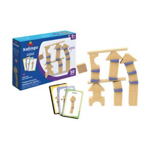 Jogo Infantil Torre em Risco Xalingo - 50 Peças