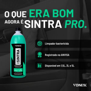Limpador Bactericida Sintra Pró Concentrado Vonixx 1,5 Litros