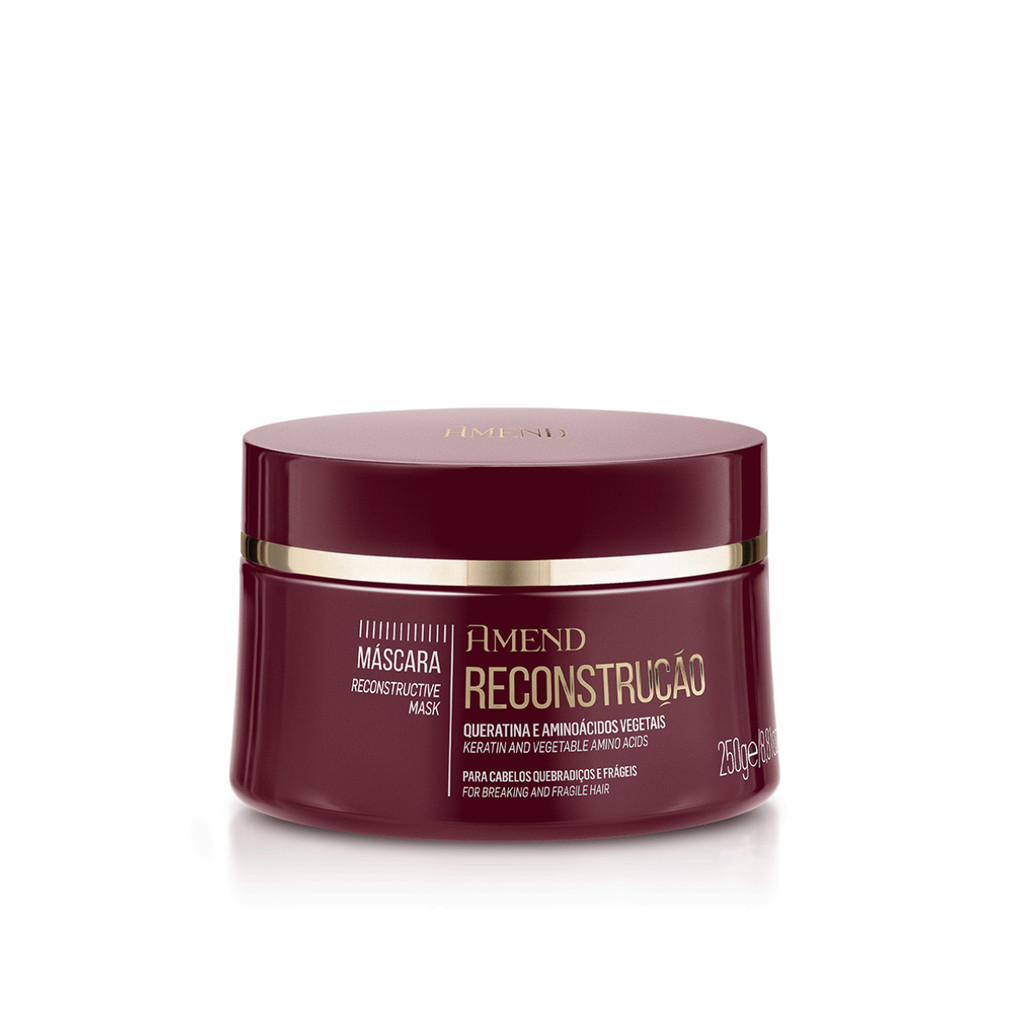 M?scara Reconstru??o Amend Essenciais 250g 1 Máscara Reconstrução Amend Essenciais 250g