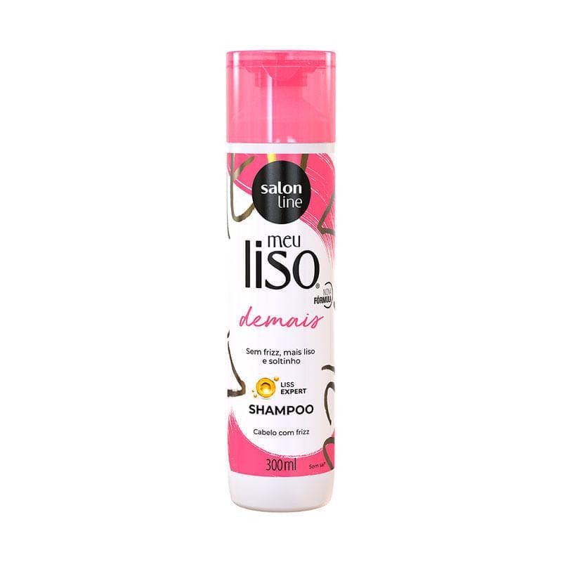 Shampoo Meu Liso Demais Salon Line 1 Shampoo Salon Line Meu Liso Demais 300ml