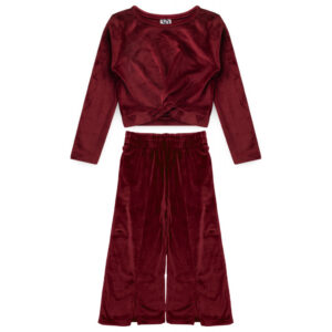 Conjunto Feminino Infantil Nó Veludo
