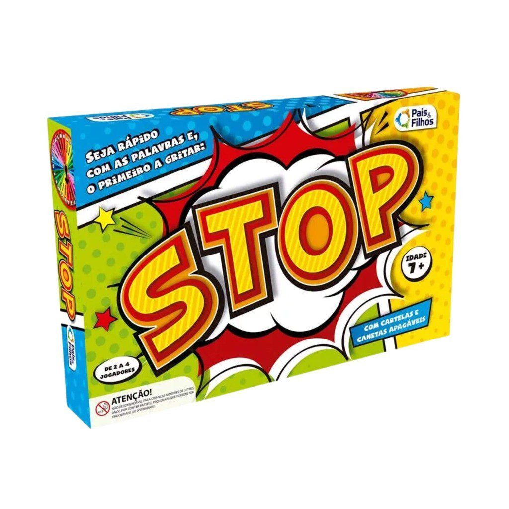 Jogo Stop Pais e Filhos - 7172-1 1 Jogo Stop Pais e Filhos - 7172-1
