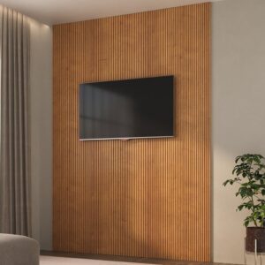 Painel Ripado Barra Cumaru 1,96m² Ruffino