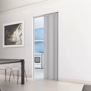 Porta Sanfonada PVC 210cm Branco
