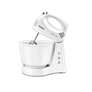 Batedeira Mondial Prática B44W |  3 Velocidades + Turbo, 1 Tigela, 400W, Branca