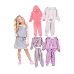 Kit 8 Peças Roupas Infantis Inverno Menina