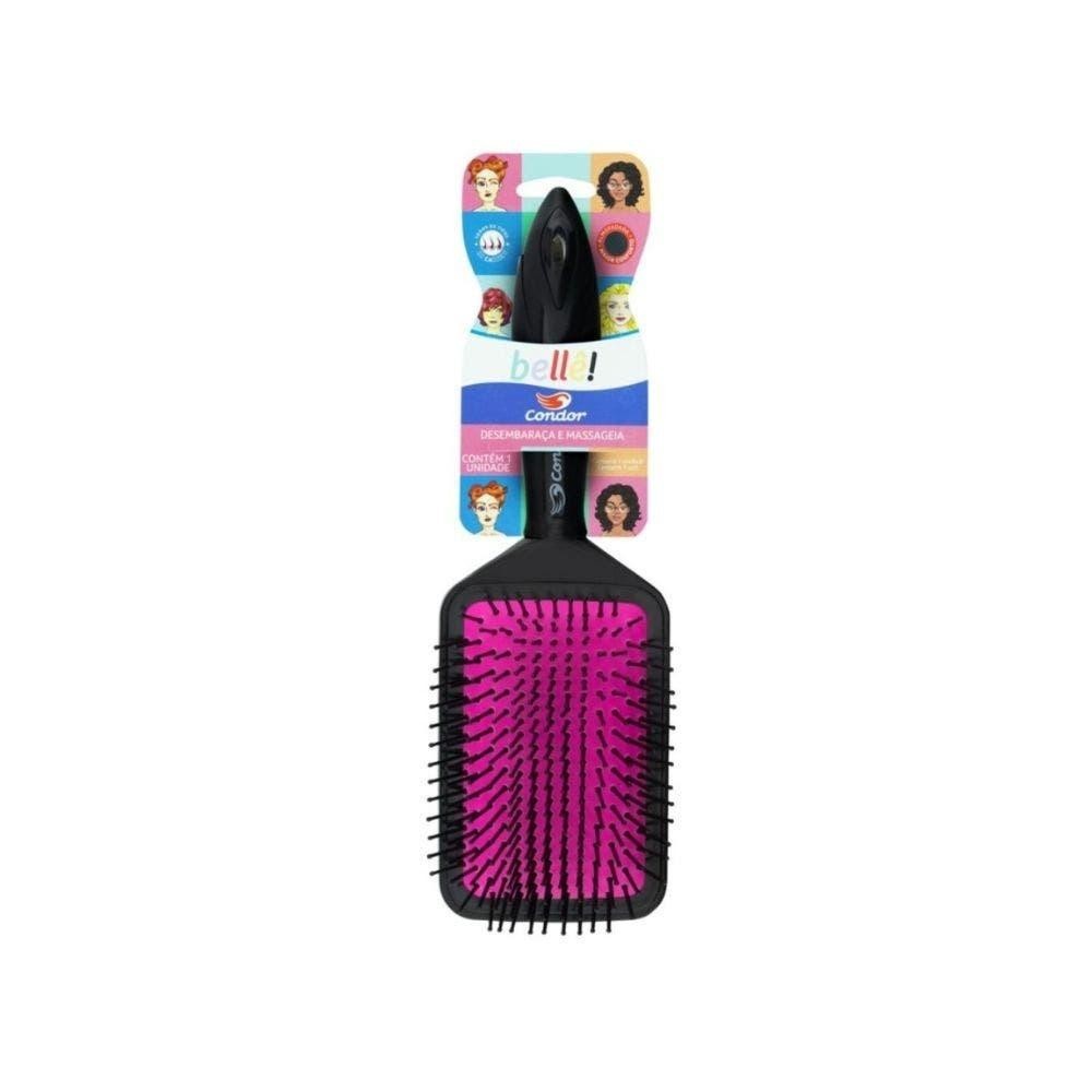 Escova Almofadada Condor Bell? - Cabelo Saud?vel 1 Escova para Cabelo Almofadada Condor Bellê!