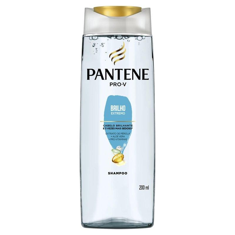 Shampoo Pantene Brilho Extremo 200ml 1 Shampoo Pantene Brilho Extremo 200ml