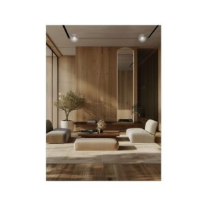 Espelho Retangular Adesivo 23cm Decoração Sala Banheiro