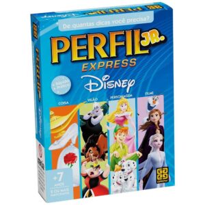 Jogo Perfil Express Jr. Disney - Adivinhe os Personagens