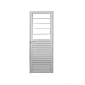 Porta Alumínio Basculante 210x80cm Vidro Liso MGM
